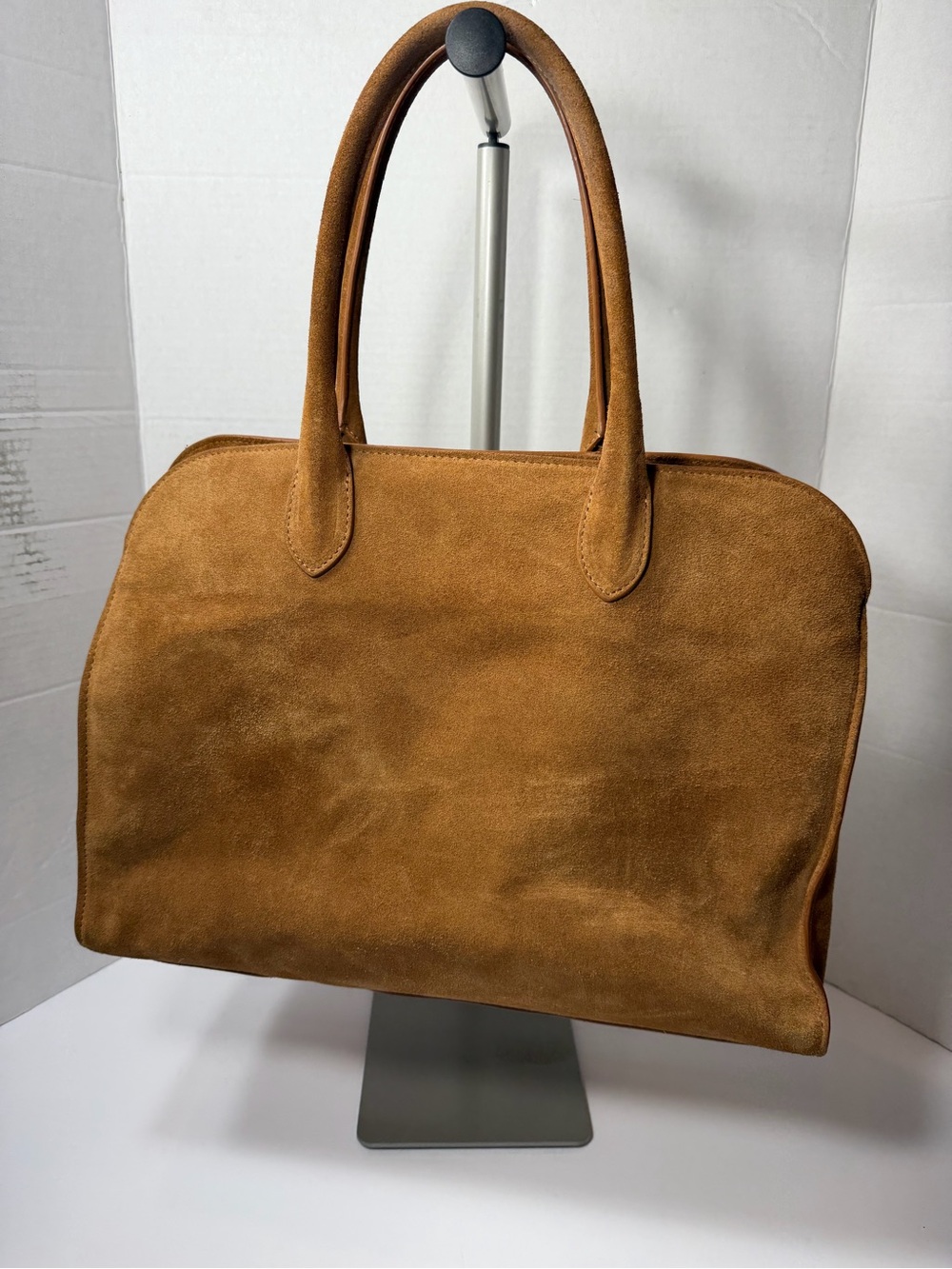 EUC Claudia Firenze Suede Viral Tote Satchel